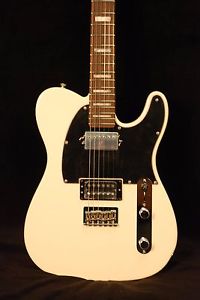 Fender American Standard Telecaster HH Block Inlays Olympic White