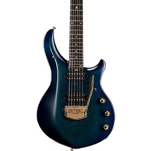 Ernie Ball Music Man Majesty Artisan Series Electric Guitar Azzurro