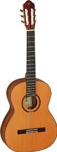 Ortega Guitars M7CS Custom Master Selection Nylon 6-String Guitar with Solid Red Cedar Top, Solid Walnut Body