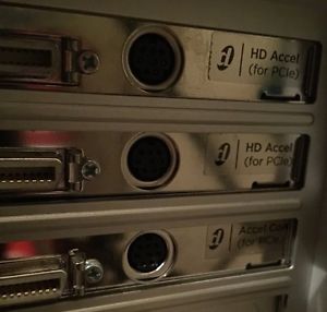 Avid - Digidesign Pro Tools HD3 Accel PCIe (PCI Express) set Mint conditions !!