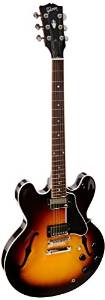 Gibson Memphis ESDP14VSNH1 ES-335 Semi-Hollow-Body Electric Guitar, Vintage Sunburst