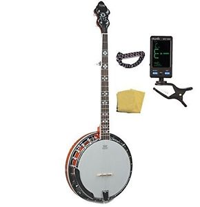 Recording King RK-R20 Songster Banjo Bundle
