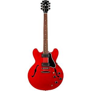 Gibson Memphis ESDP14CHNH1 ES-335 Semi-Hollow-Body Electric Guitar, Cherry