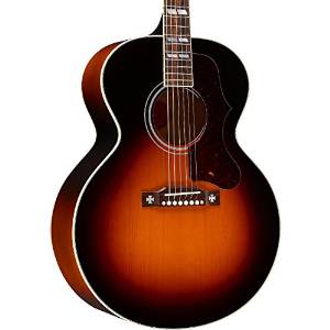 Gibson Acoustic J-185 Red Spruce - Sunset Burst
