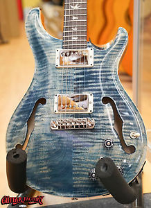 PRS Paul Reed Smith Hollowbody II Faded Whale Blue Guitar NEW Natural Sides image 1
