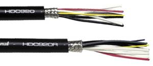 Hybrid Fiber Optic Cable, AWM, 1000Ft