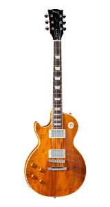 Gibson USA LPSAKLTACH1LP Standard 2013 Premium Koa Translucent Amber 2013 Left Hand