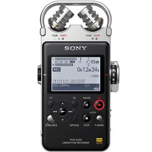 NEW SONY PCM-D100 High Resolution Portable Stereo Recorder FREE SHIPPING