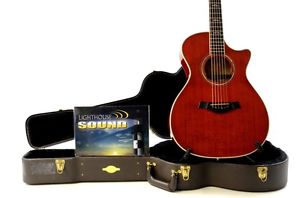 1997 Taylor 612C Grand Concert Acoustic-Electric Guitar - Cherry w/ OHSC