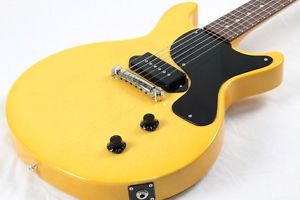 Edwards ESP E-JR-100LT DC TV Yellow Les Paul Jr Japan Guitar 2015