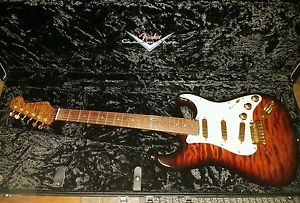 Fender masterbuilt custom shop Y SHISHKOV stratocaster roasted quilted NOS