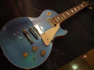 Free Shipping Gibson Les Paul Deluxe Metallic 2015 Pelham Blue Electric Guitar