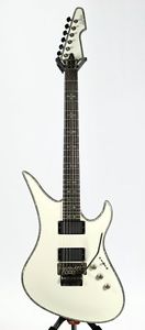 Schecter AVENGER HELLRAISER FR White  Electric Guitar w/SoftCase Used #U208