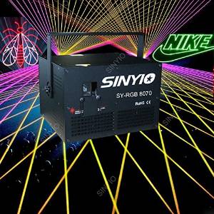 7W RGB full color Animation laser light for concert/dj /showstage lighting/cheap laser
