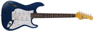 G&L USA Comanche Semi-Hollow Electric Guitar (Satin Hard Rock Maple Neck)