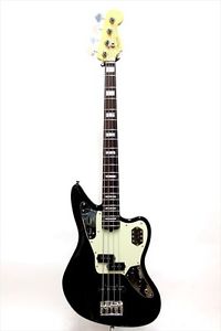 Free Shipping Used Fender American Standard Jaguar Bass Black Electric