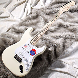 Free Shipping Used Fender Eric Clapton Stratocaster (Olympic White) 2010s Guitar