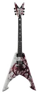 Dean Guitars Michael Amott Tyrant USA MAS TYRANT SPLT Solid-Body Electric Guitar - Custom Splatter Graphic