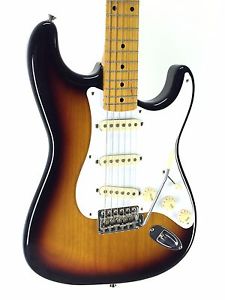 Fender Stratocaster, ‘58, 3 Tone Sunburst, 2012, AS NEW COND