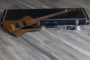 2013 Gibson Limited Edition 50th Anniversary Gold Thunderbird Bass Guitar MINTY