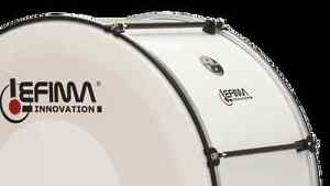 CarboBoost - Große Trommel, Megaleicht, 26" x 16 weiß