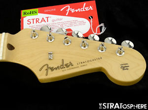 Fender Vintage 56 USA Strat NECK + TUNERS Stratocaster American Maple Thick "V"