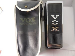 1968-69 VOX TRANSISTION WAH EFFECT PEDAL VINTAGE PRE-V846 POST-CLYDE McCOY RARE