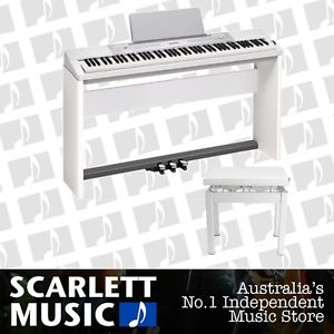 Casio Privia PX-350 White 88 Key Piano w'Stand/Seat/Pedals * PX-360 Predecessor*