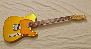 Gold Sparkle Telecaster, Warmoth Nitro Neck, Lollar & Bill Lawrence Pickups