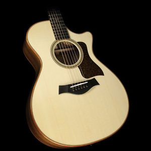 Taylor 2016 712ce Grand Concert Acoustic/Electric Guitar Natural