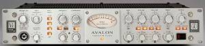 Avalon VT-737SP Pure Class A Mono Vacuum Tube Channel Strip Silver
