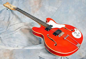 Mosrite CelebrityIII Vintage 1968 Red powerful & A Salty Treat