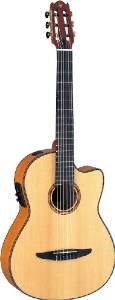 Yamaha NCX2000FM Acoustic-Electric Classical Guitar, Solid Flamed Maple