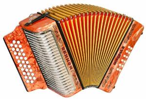 Hohner 3523GO 15.5-Inch 43-Key Accordion