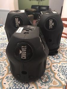 3 Chauvet Uplights