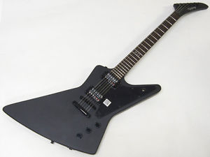 EPIPHONE Goth 1958 Explorer Plain Black *NEW* Free Shipping From Japan