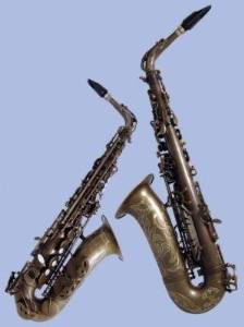 Bauhaus A-M2-DL Pro Professional Alto Saxophone, Dark Lacquer