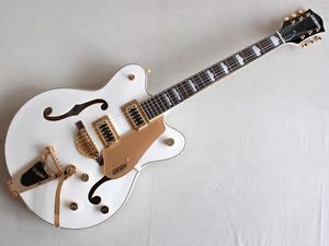 New Gretsch G5422TG Hollow Body Double-Cut with Bigsby® Snow Crest White Guitar