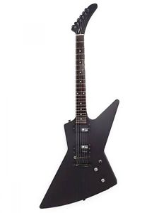 Used! ESP Japan -Edwards- Explorer Guitar E-EX-110D Satin Black Seymour Duncan