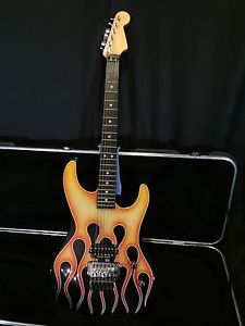 GMW Charvel San Dimas Type Strat-Dan Lawrence Hot Rod Flames