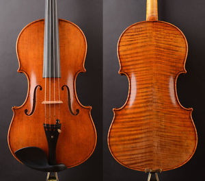 Master piece! European wood, strad model 16.5" viola,Oil antique varnish !