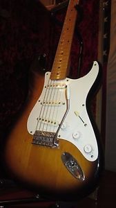 Vintage Circa 1983 Fender JV Stratocaster '57 Reissue Electric Guitar w/ Case