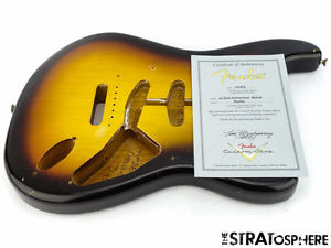 Fender USA Custom Shop 1959 Journeyman Relic Stratocaster BODY Strat Sunburst
