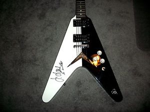 Michael Schenker Rare Signed Dean STD Signature Model Guitar MSG UFO Scorpions