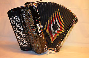 Fantini Pro-Line Musette Typo a Mano Stimmen ! B-griff  #144