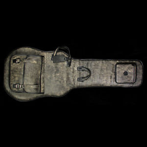 Levy's LM20PR-BLK Pro Series Leather Acoustic Guitar Gig Bag