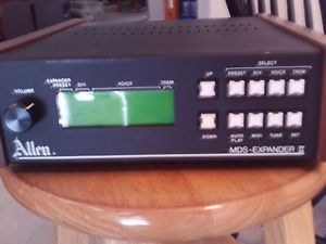 Allen Organ MDS Expander II MIDI Module-- 100 Additional Stops FULLY FUNCTIONAL