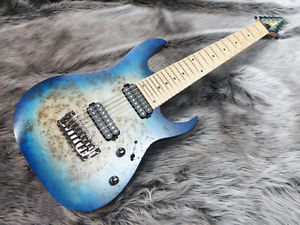 Free Shipping New Ibanez RG852MPB Ghost Fleet Blue Burst Electric Guitar