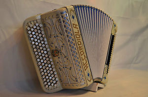 Accordiola Concerto Musette Typo a Mano Stimmen ! B-griff  #145