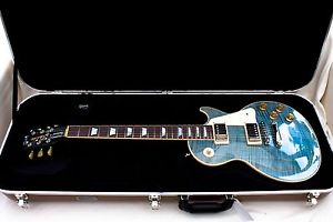 Gibson USA Les Paul Traditional 2015 Ocean Blue, Thick Neck No Weight Relief